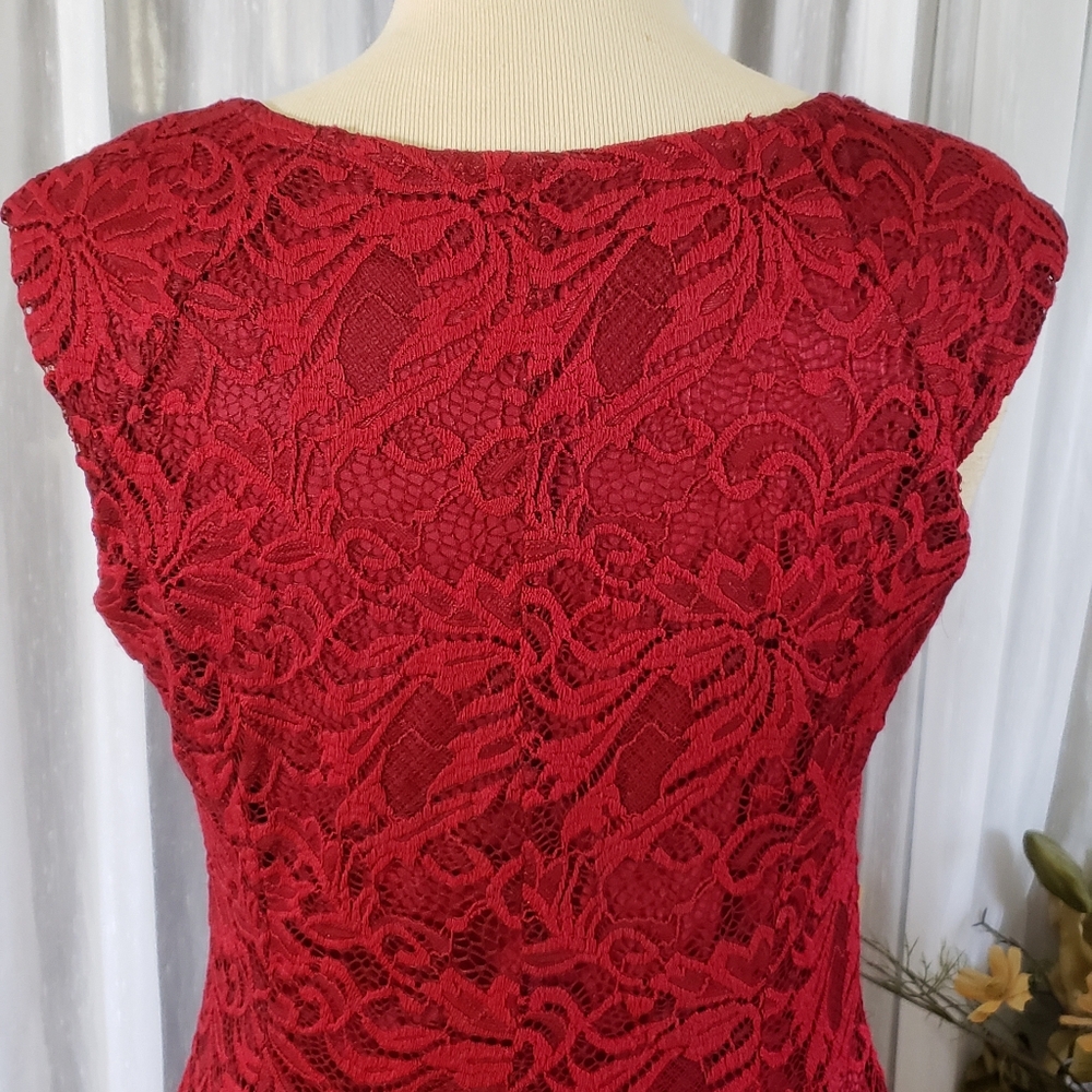 Ronni Nicole Red Dress - Picture 4 of 6